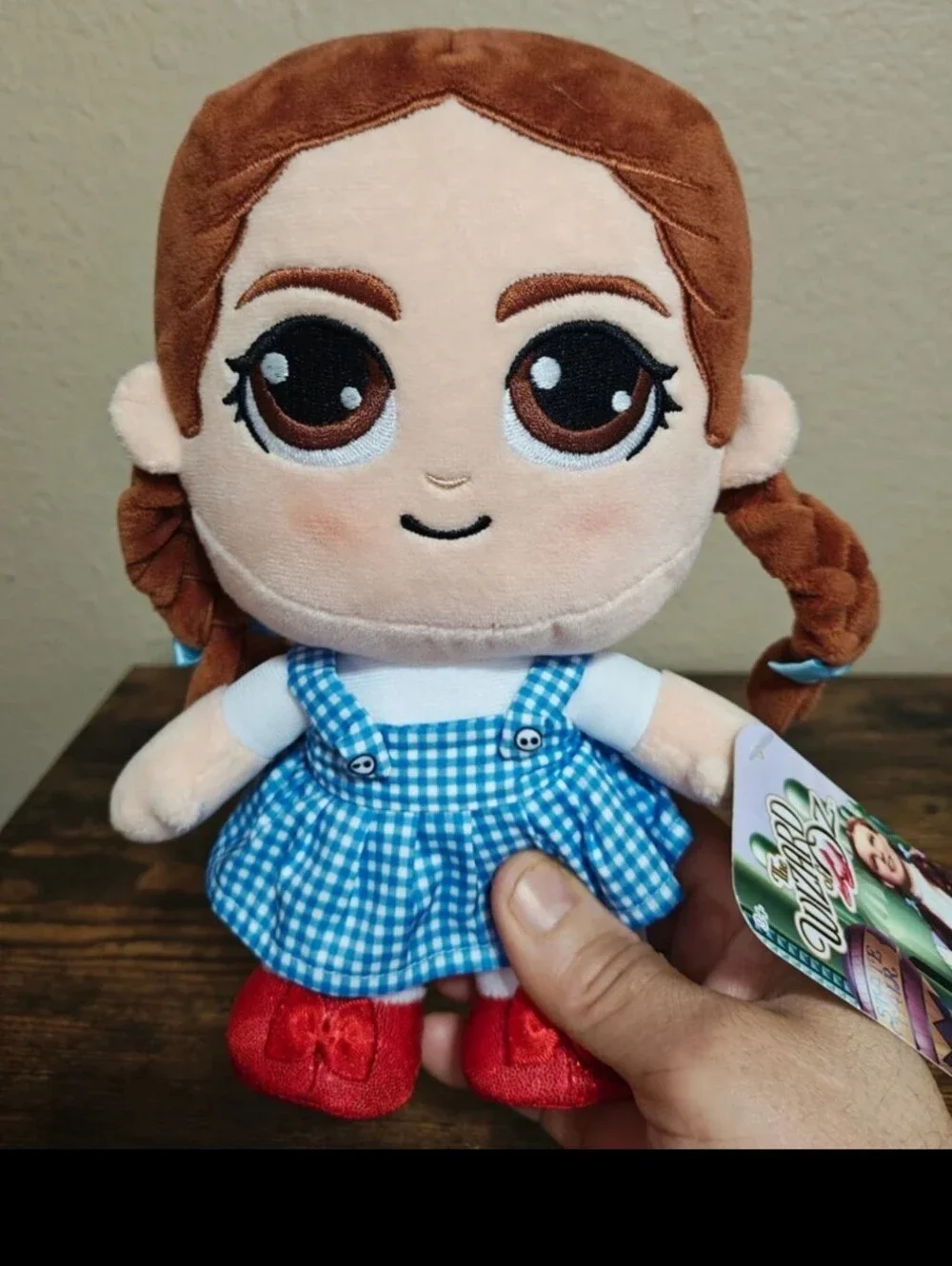 2025 Jazwares Warner Bros. Wizard of Oz Dorothy Soft Plush New With Tags